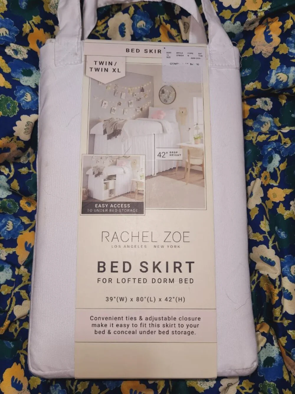 Rachel Zoe Twin Bed Skirt